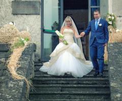 Uscita dalla sala comunale di Mulazzo Lunigiana