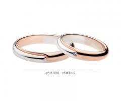 Fedi Polello oro bianco e rosa.La Gioielleria sas