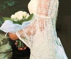 Lo Zefiro - Dettaglio dell'abito della sposa