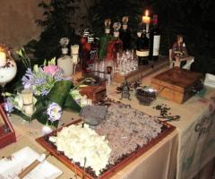 Tavolo degustazione sigari, caffè e formaggio