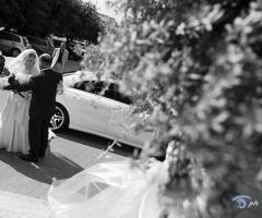 Foto dell'arrivo della sposa in chiesa