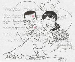 Marco Fiorenza - Gli sposi Monica e Dario