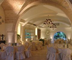 Monastero di Corte Bracco dei Germani - Allestimento per il ricevimento