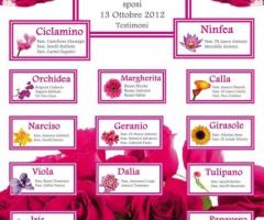 Copisteria Laser - Tableau mariage personalizzato