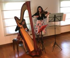 Claudia e Martina Duo Arpa e Violino - La musica per il matrimonio a Treviso