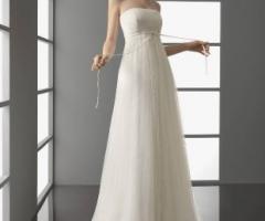 Abito da sposa scivolato