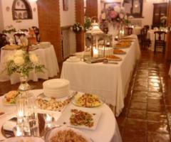 Villa del Vecchio Pozzo - Tavoli apparecchiati per il ricevimento di matrimonio