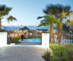 Ingresso al ristorante a Teramo