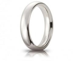 Fede nuziale per la sposa in platino