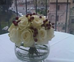 Fiori per il ricevimento di matrimonio