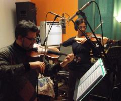 Gli Archimisti - Registrazione in studio