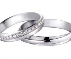 Fedi Polello oro bianco e diamanti.La Gioielleria sas