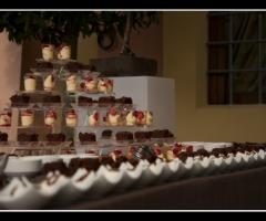 Composizione per il buffet di dolci