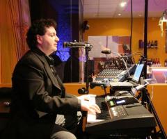 Gabriele Spezzaferri durante un'esibizione