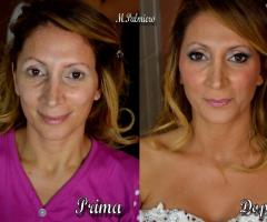 Prima e dopo - Melania make