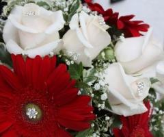 Swarowsky gerbere e rose