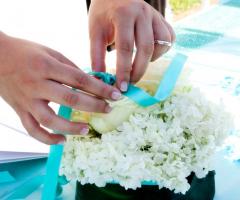 cuscino porta fedi tiffany wedding