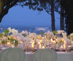 Tavoli vista Altare della Patria a Roma