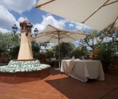 Roof Garden a Roma per il ricevimento di matrimonio