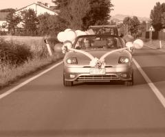 Paolo Guidi - La Fiat Barchetta Spider per il matrimonio - In strada