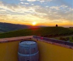 La Tenuta Banzara al tramonto