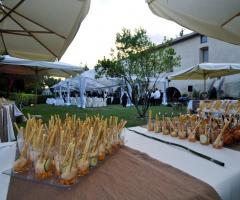 allestimento in giardino