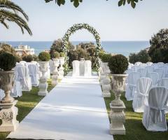 Cerimonia di matrimonio vista  mare