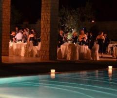 Tenuta La Vallonea - Ricevimento di nozze a bordo piscina