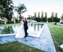 Simone Gavana Foto - Sposi a bordo piscina