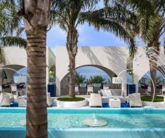 L'atmosfera mediterranea degli esterni Al Chiar di Luna