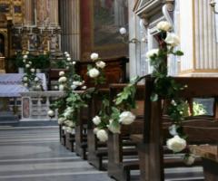 Gruppo Mio Blu - Fiori per la cerimonia nuziale in chiesa