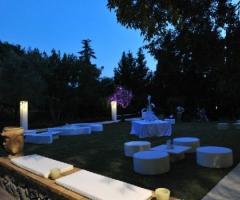 Magica atmosfera nel parco