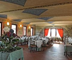 Sala interna per il ricevimento di nozze