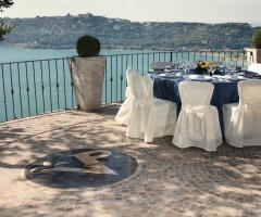 Ricevimento di matrimonio in terrazza - Villa Pocci