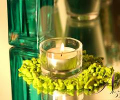 Le Nozze Inn - Candele per l'allestimento dei tavoli del ricevimento