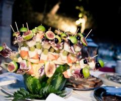 Particolare del buffet