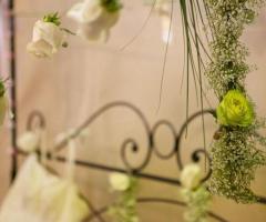 Dettaglio letto sposa