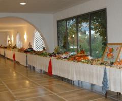 Un ricco banchetto al Torre Normanna Hotel