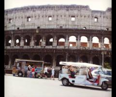 Tuk Tuk al Colosseo