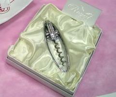 Cavatappi con strass regalo ideale per i testimoni - DiMi bon bon