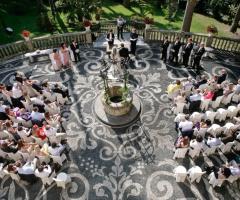 celebrazione in terrazza