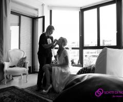 Foto dei preparativi della sposa