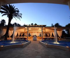 I Giardini della Corte - Vista della location di sera