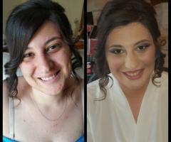 Mary P. xyraMakeup Beauty - Prima e dopo: trucco sposa