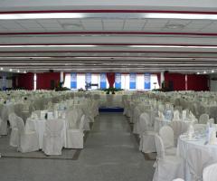 Sala congressi allestita