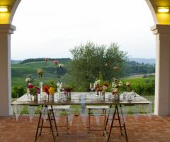 Il tavolo degli sposi ... come una cartolina