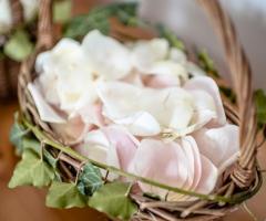 Particolare allestimento matrimonio