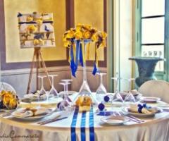 Fiori d'Artificio - Allestimento dei tavoli del ricevimento nuziale