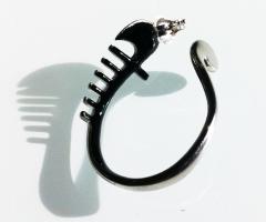 Orecchino in argento - Collezione Gondola Bow