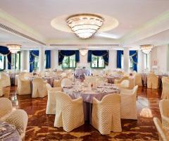 Banchetto di nozze in una delle sale interne